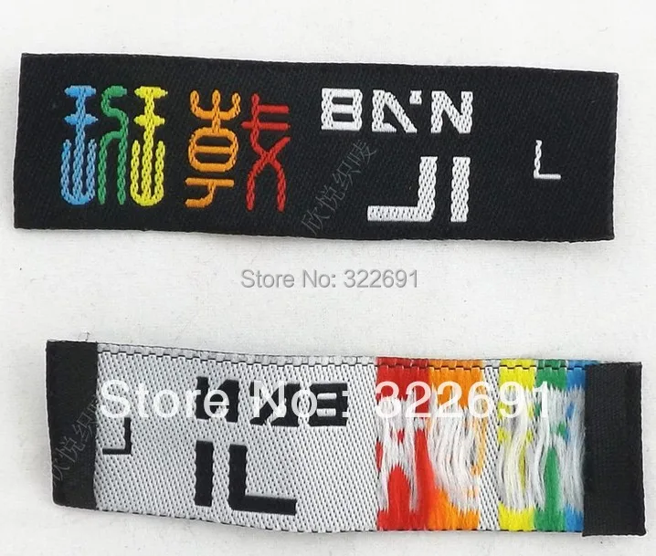 2014 Пользовательские этикетки для одежды ручной работы Бесплатная доставка и