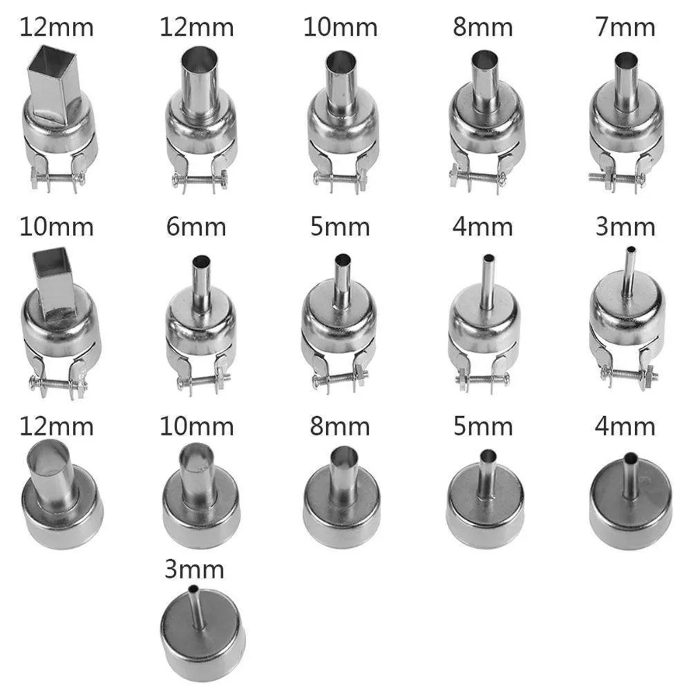 16 шт./компл. Тепловая пушка с горячим воздухом ремонтные инструменты для паяльной