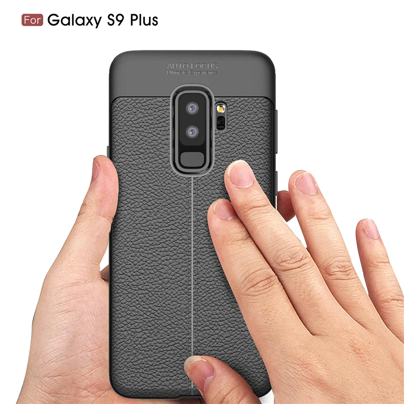 sFor Samsung Galaxy S9 Plus Case Cover Luxury Rubber Phone For Fundas |