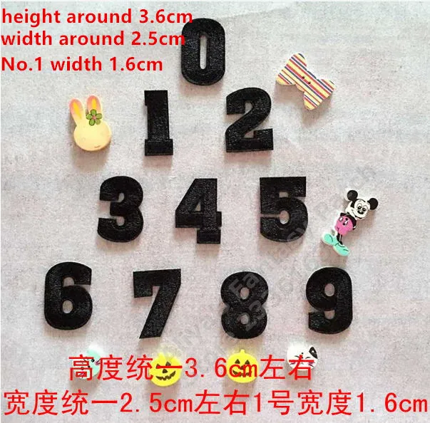 1 шт. маленькие черные вышитые патчи с помощью утюга тканевые аксессуары