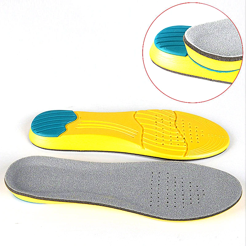 

Shoe Inserts Pad Soft Sport Insoles Memory Foam Breathable Silicone Gel Cushion Orthopedic Insoles Foot Care