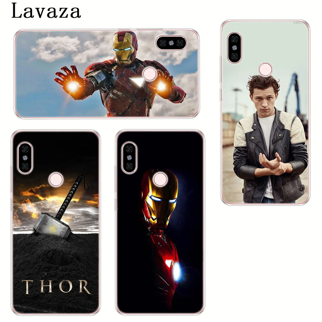 Lavaza SpiderMan Marvel Tom Holland Phone Case for Xiaomi MI 9 9T A3 PRO CC9 CC9E 8 A2 Lite SE A1 pocophone f1 6 6X 5S 5X MAX 3 | Мобильные