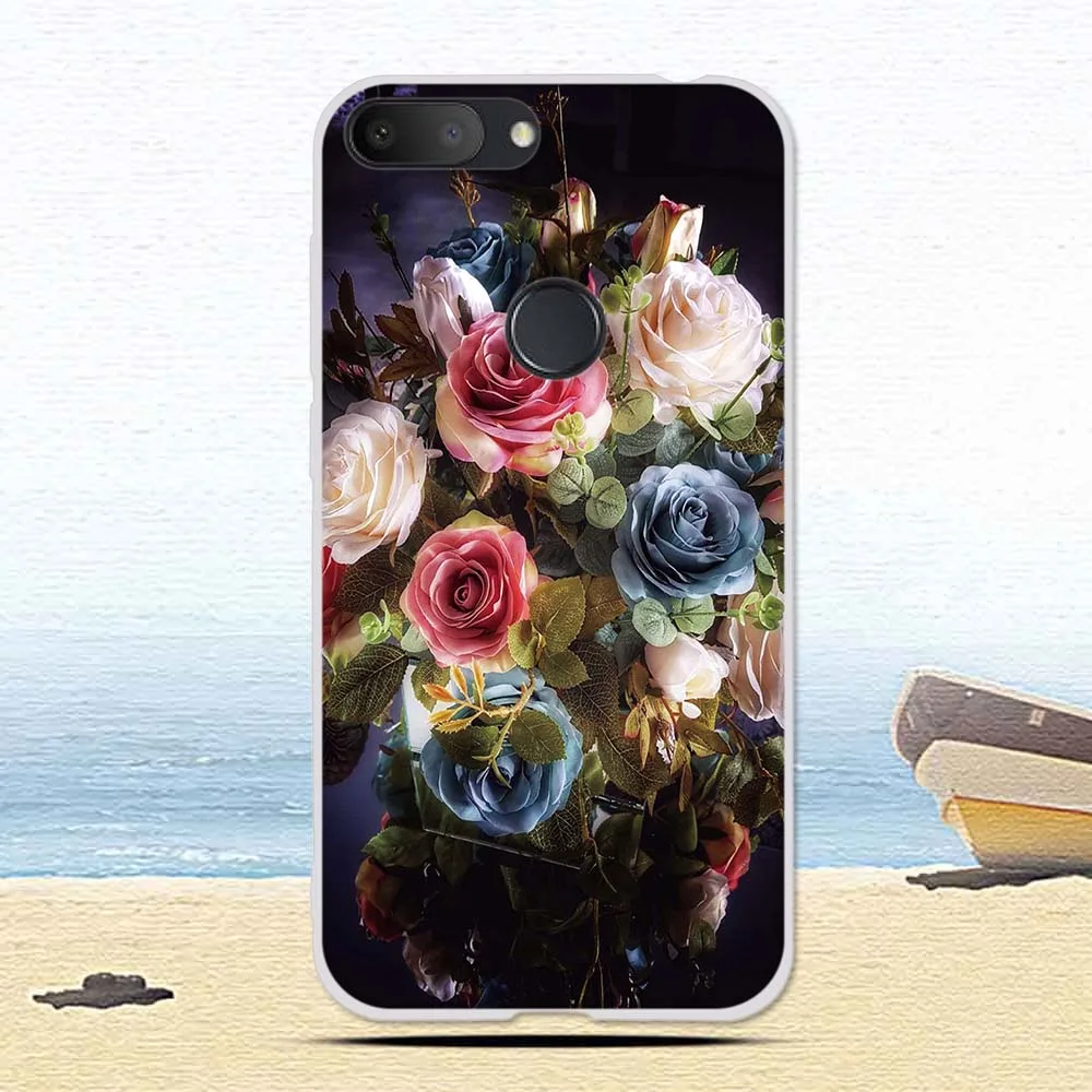 12 Цветы, рисунок с котом чехол для Alcatel Работает с любым оператором, 1 S 1 S чехол-накладка на заднюю панель из силикона и мягкого ТПУ с крышкой для Alcatels рисунком защитные кейсы-оболочки Coque - Цвет: 12