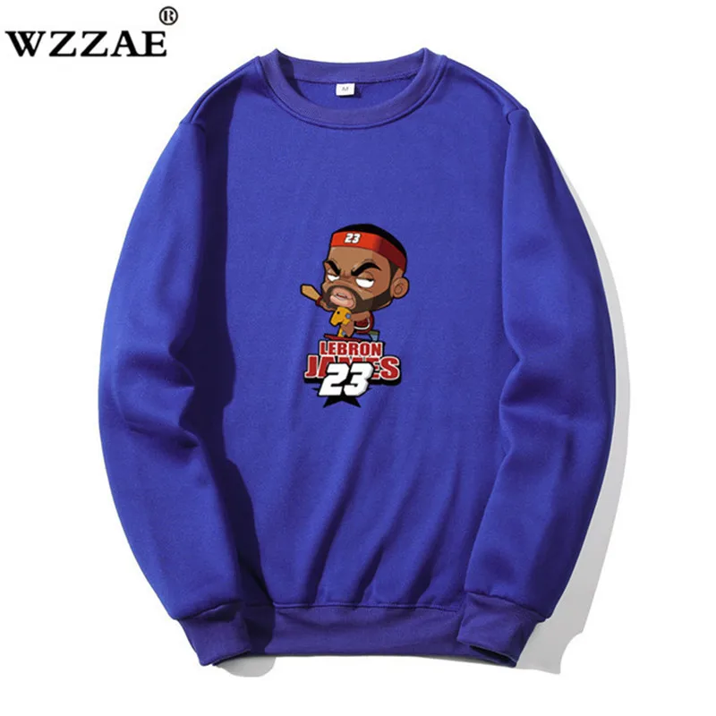 Blue Lebron James, мужские и женские толстовки, для пары, повседневный стиль, 3D принт, индивидуальность, Осень-зима, толстовки с капюшоном, спортивные костюмы, топы - Цвет: Blue