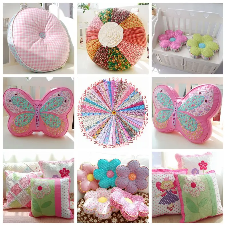 Хлопчатобумажная ткань для скрапбукинга с толстыми четвертинами одеяло узор