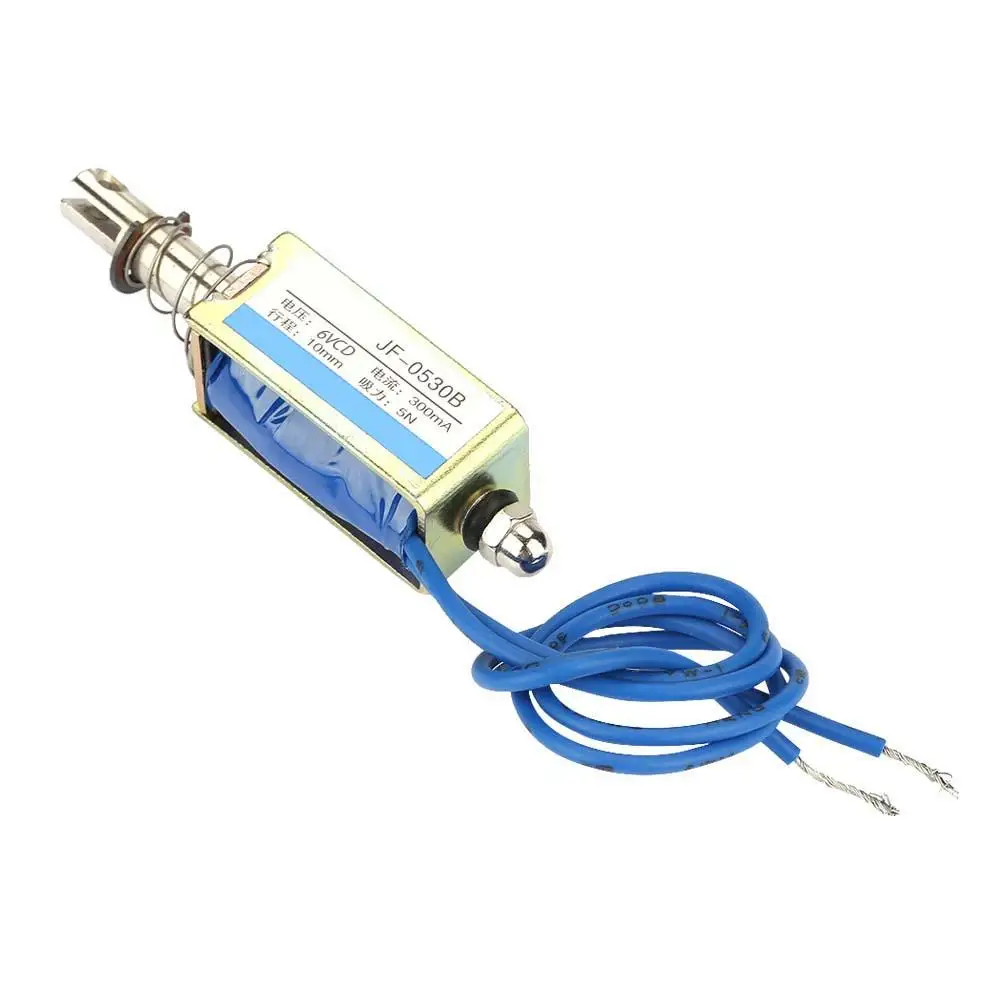 Автоматизации Управление 6/12/24 V DC 300mA DC Pull Электромагнит 5N выдвижной диапазон измерений 10 мм контакторы высокое качество