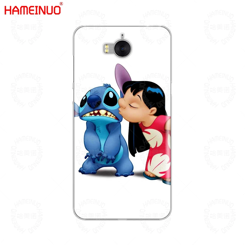HAMEINUO Забавные милые стежка мультфильм сотового телефона чехол для huawei honor 3C 4X 4C 5C 5X6 7 Y3 Y6 y5 2 II Y560 - Цвет: 80667