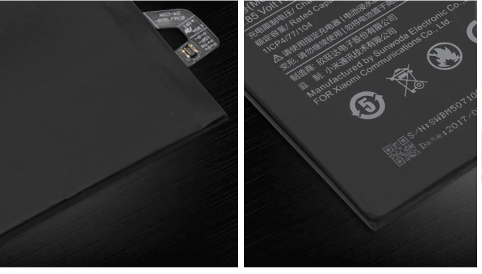 QrxPower BM50 Сменный аккумулятор для Xiaomi Mi Max 2 Реальная емкость 5200 мАч литий-ионный аккумулятор для телефона с инструментами наклейки