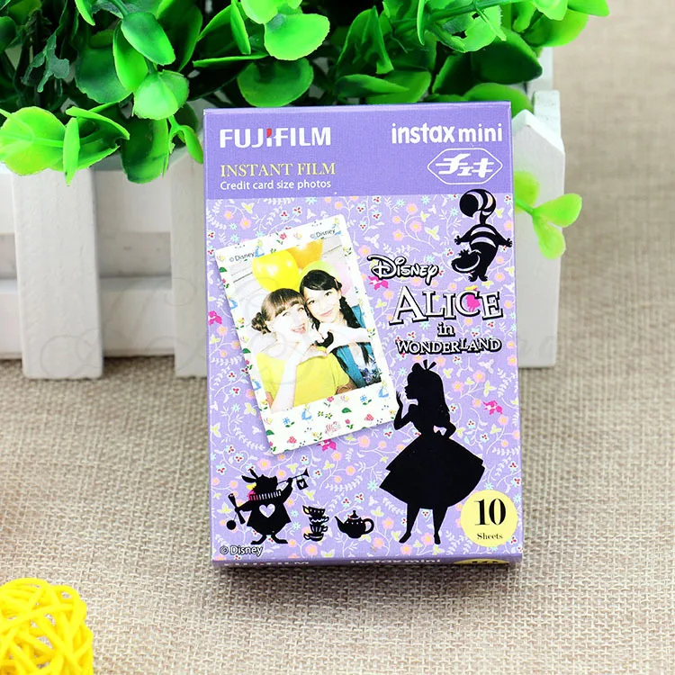 Подлинная Fuji Fujifilm Instax Mini 8 9 пленка Алиса фотобумага 10 листов для 7s 70 90 25 мгновенная