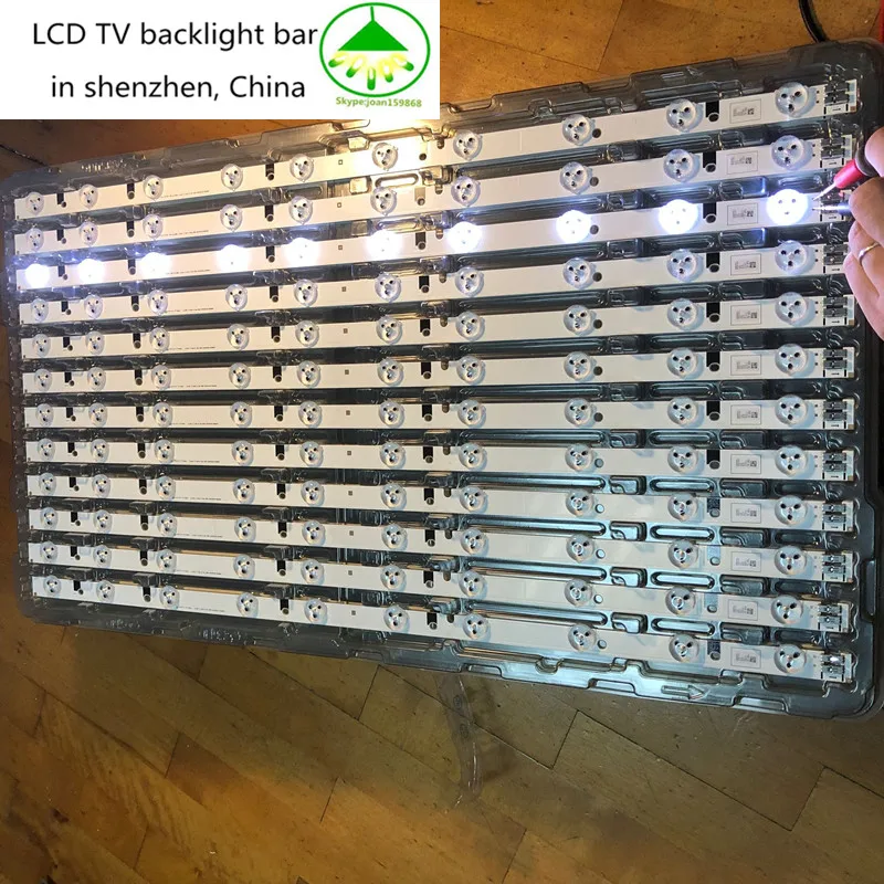 

Светодиодная лента для подсветки для SAMSUNG 32 дюйма BN96-24146A 32f-35led-40ea UE32EH5000KX 10 светодиодов 580 мм
