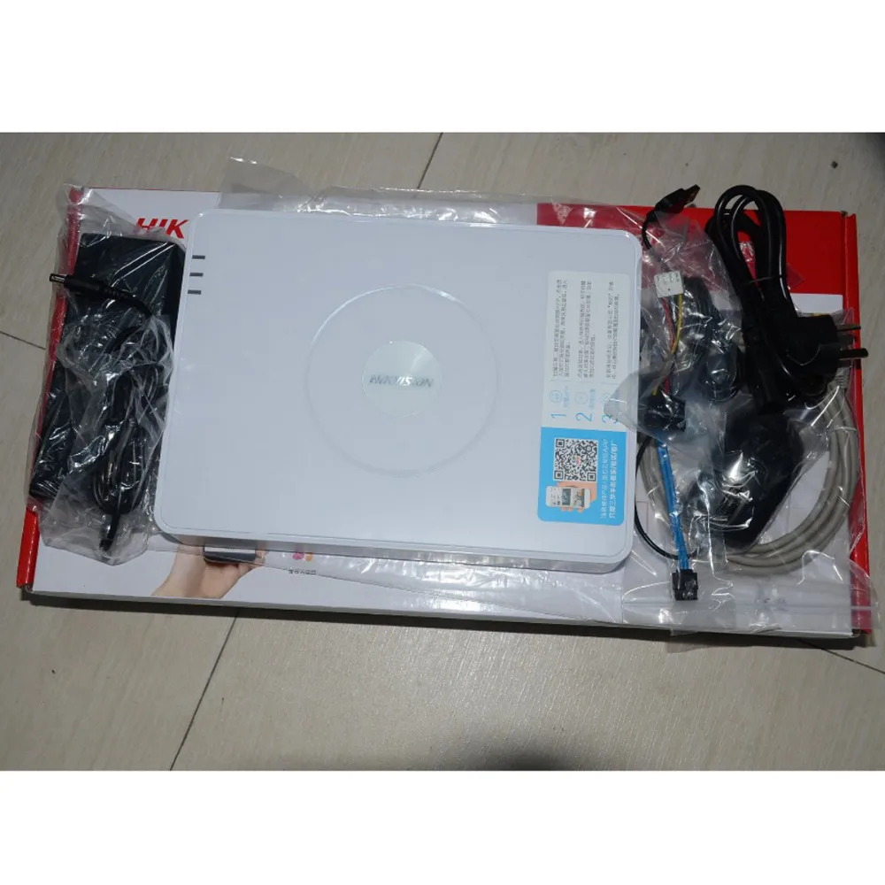Multi language DS 7104N SN/P 7108N 4 Ethernet Портов Подключи и Играть Full HD 1080 P NVR сетевой