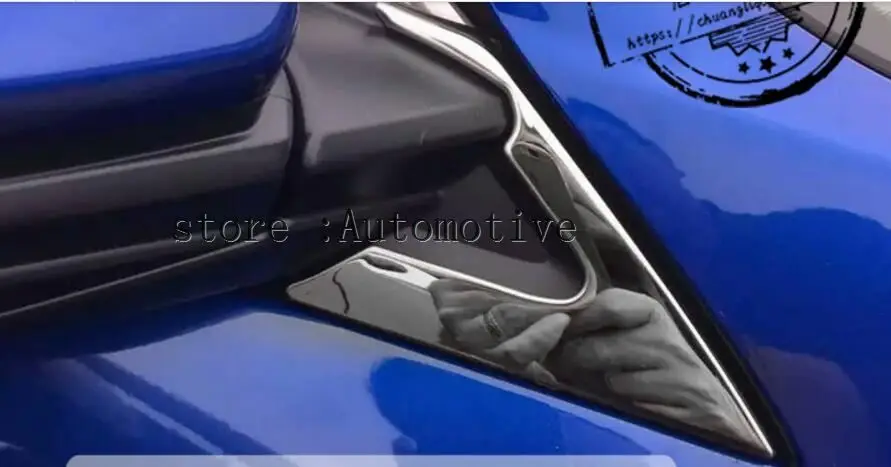 AX 8 шт. LHD Chrome днище подоконник отделка объемного Обложка для Honda Civic литье подкладка акцент гарнир из нержавеющей