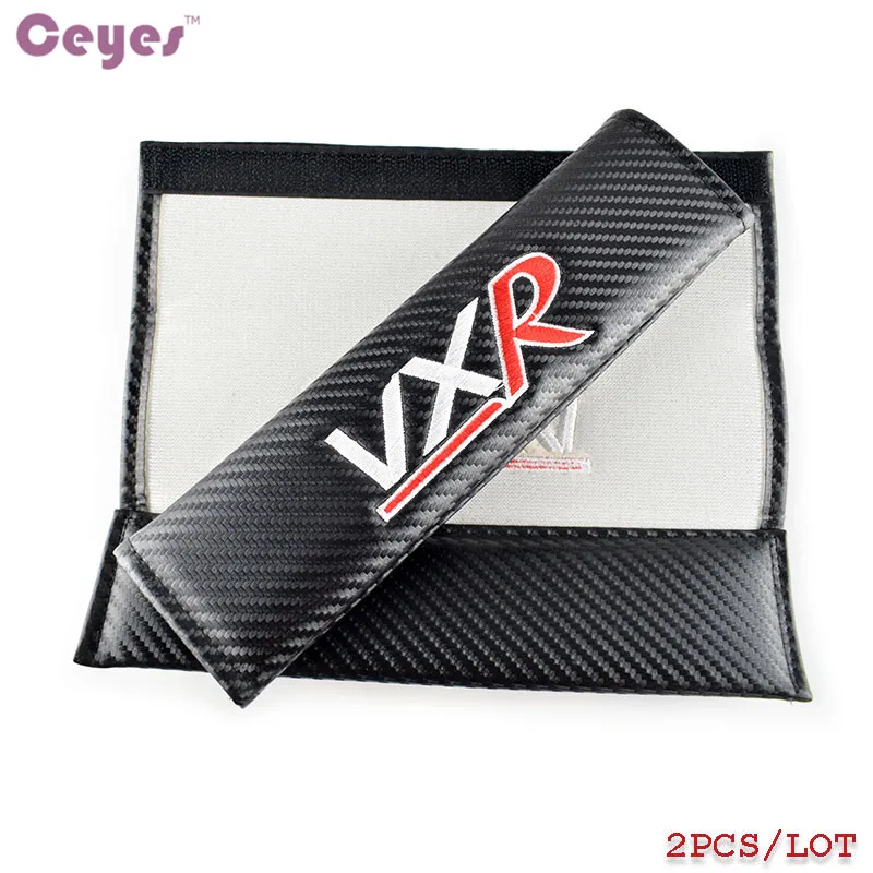 Ceyes Car Styling Emblems Seat Belt Cover Case For Vauxhall VXR Corsa Astra Vectra Zafira Accessories Car-Styling 2pcs/lot | Автомобили и
