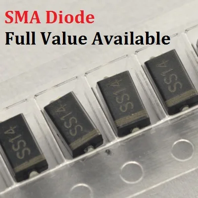 100 шт. SMA Diode SS34 IN5822 SS14 In5819 1n5819 SS16 SS24 SS36 SR60 SS110 SS220 SS310 ES1J SMD M7 M1 Бесплатная доставка -
