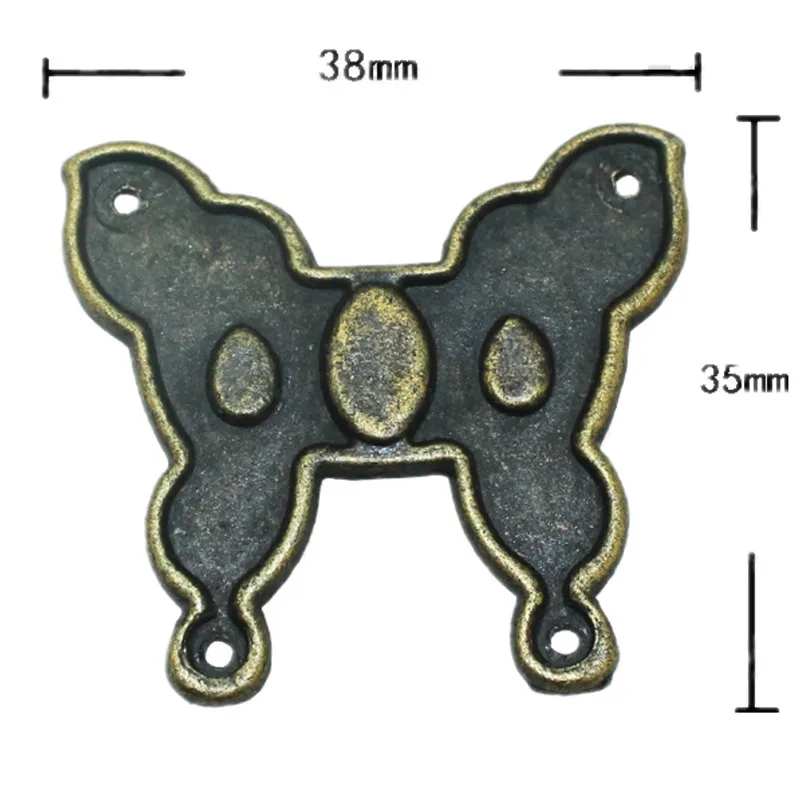 

Wholesale Butterfly Coner Cabochon,Ancient Bronze Tone Corner,Flatback Metal Embellishments Scrapbooking,Decor For Wooden Box