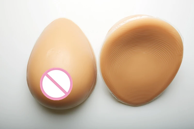 2800g/pair Full Breast Enhance Milk Realistic Forms Adhesive Fake Boobs Silicone Crossdresser |