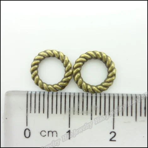 520 шт. винтажные подвески облегающие спаянные соединительные кольца подвеска