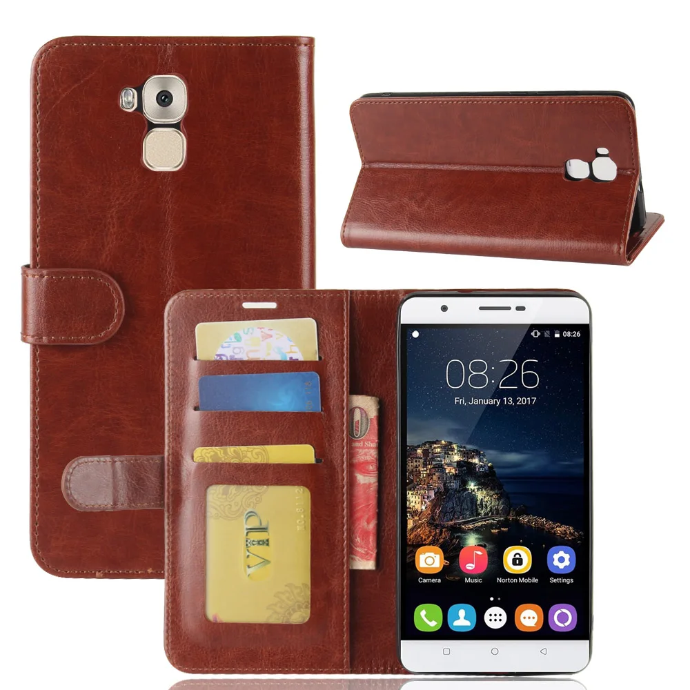 Чехол U16MAX для Oukitel U16 MAX чехол с бумажником и отделением карт стильный кожаный