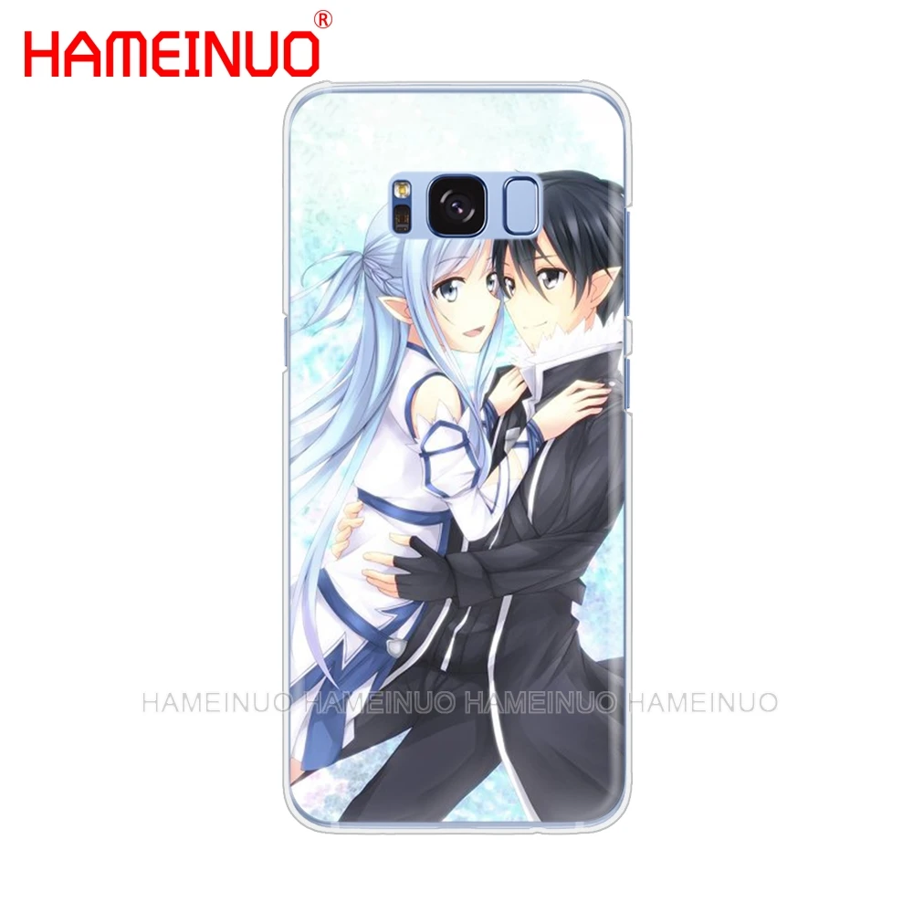 HAMEINUO Sword Art Online SAO Japanese Anime cell phone case cover for Samsung Galaxy S9 S7 edge PLUS S8 S6 S5 S4 S3 MINI | Мобильные