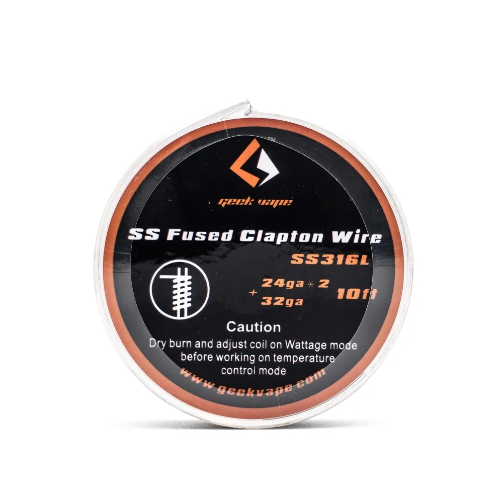 Оригинальный 5 м GeekVape Clapton KA1 лента катушка провода для ремонтопригодных RTA RDA RDTA