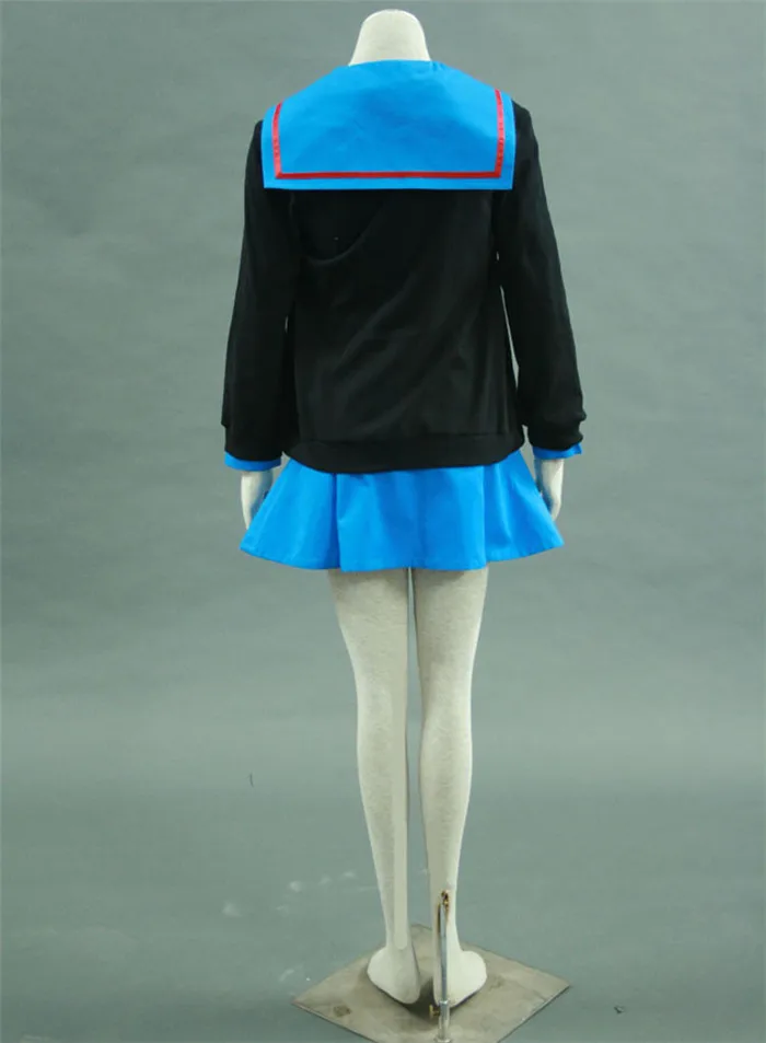 Зимняя школьная форма для косплея сузумия Харухи но юутсу Нагато Юки костюмы на