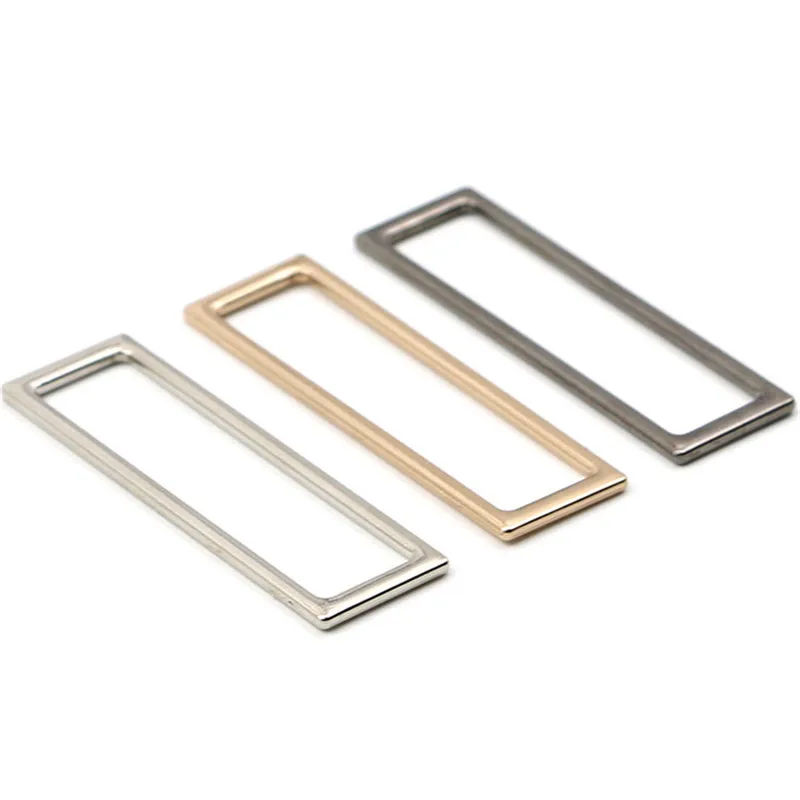 Новинка прямоугольное металлическое кольцо Dee ленточные пряжки для ремня