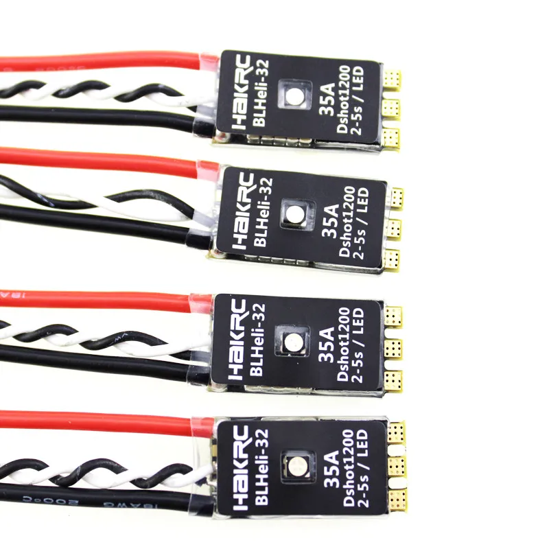 26*13*5 мм HAKRC 35A blheli _ 32 2-5S RGB светодиодный бесщеточный ESC DShot1200 для радиоуправляемых FPV