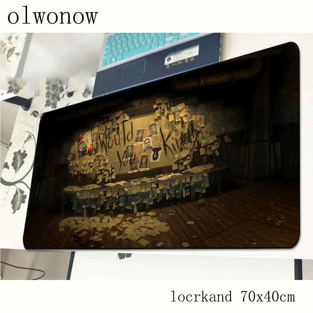 Игровой коврик для мыши bioshock 700x400x2 мм игровой ноутбука великолепный Настольная