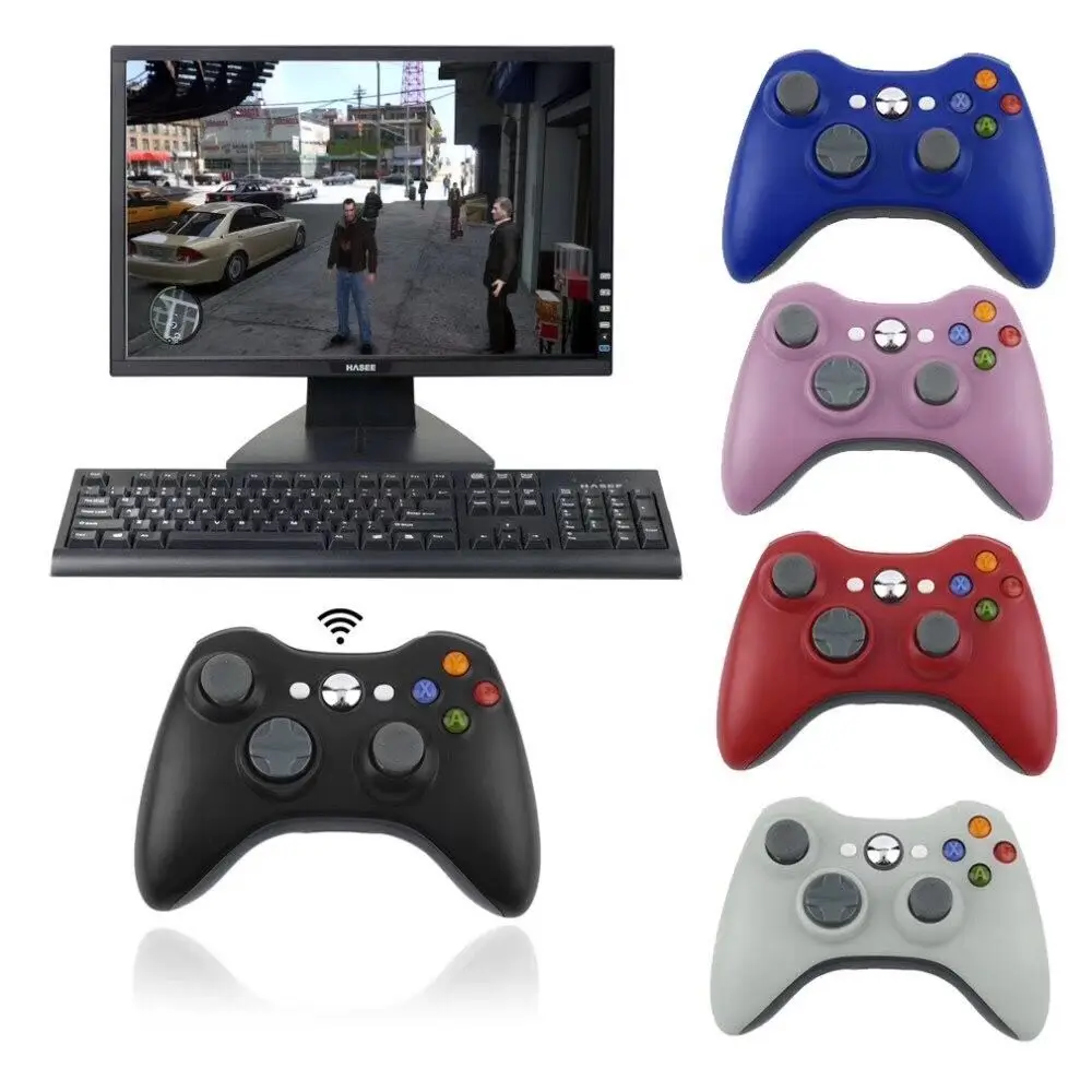 Проводной/беспроводной геймпад для xbox 360 беспроводной контроллер Джойстик Joy Pad для microsoft xbox 360 игровой геймпад для PC контроллер
