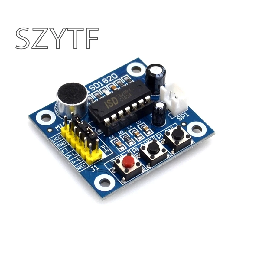 ISD1820 диктофон модуль с микрофоном Звук Аудио Громкоговоритель