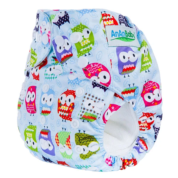 R25 Ananbaby тканевые подгузники многоразовые карманные подгузники моющиеся тканевые подгузники Pul, под которыми легко скрыть Подгузники хлопковый костюм От 0 до 2 лет, на Возраст 3-15 кг - Цвет: R25