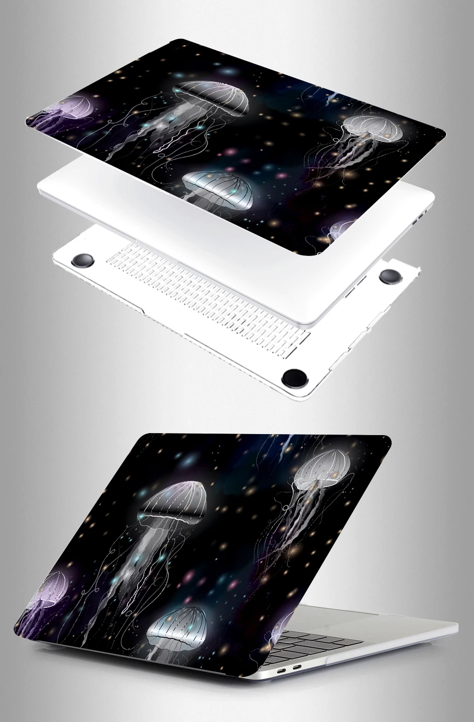 Чехол MTT с принтом Медузы для Macbook Pro 13,3 15 retina, чехол для Apple Mac book Air 13 15, чехол для ноутбука 11, 12 дюймов
