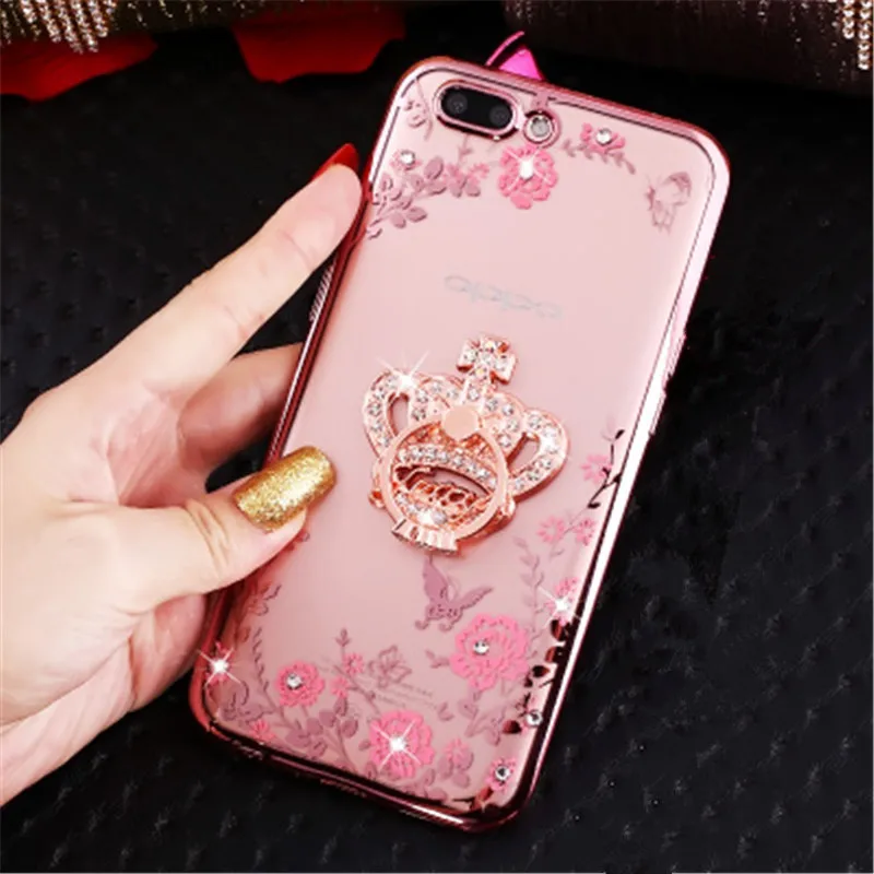 Чехол Bling Diamond для OPPO R15 Dream Mirror R11 Plus R11S F1Plus R9S R7S | Мобильные телефоны и аксессуары