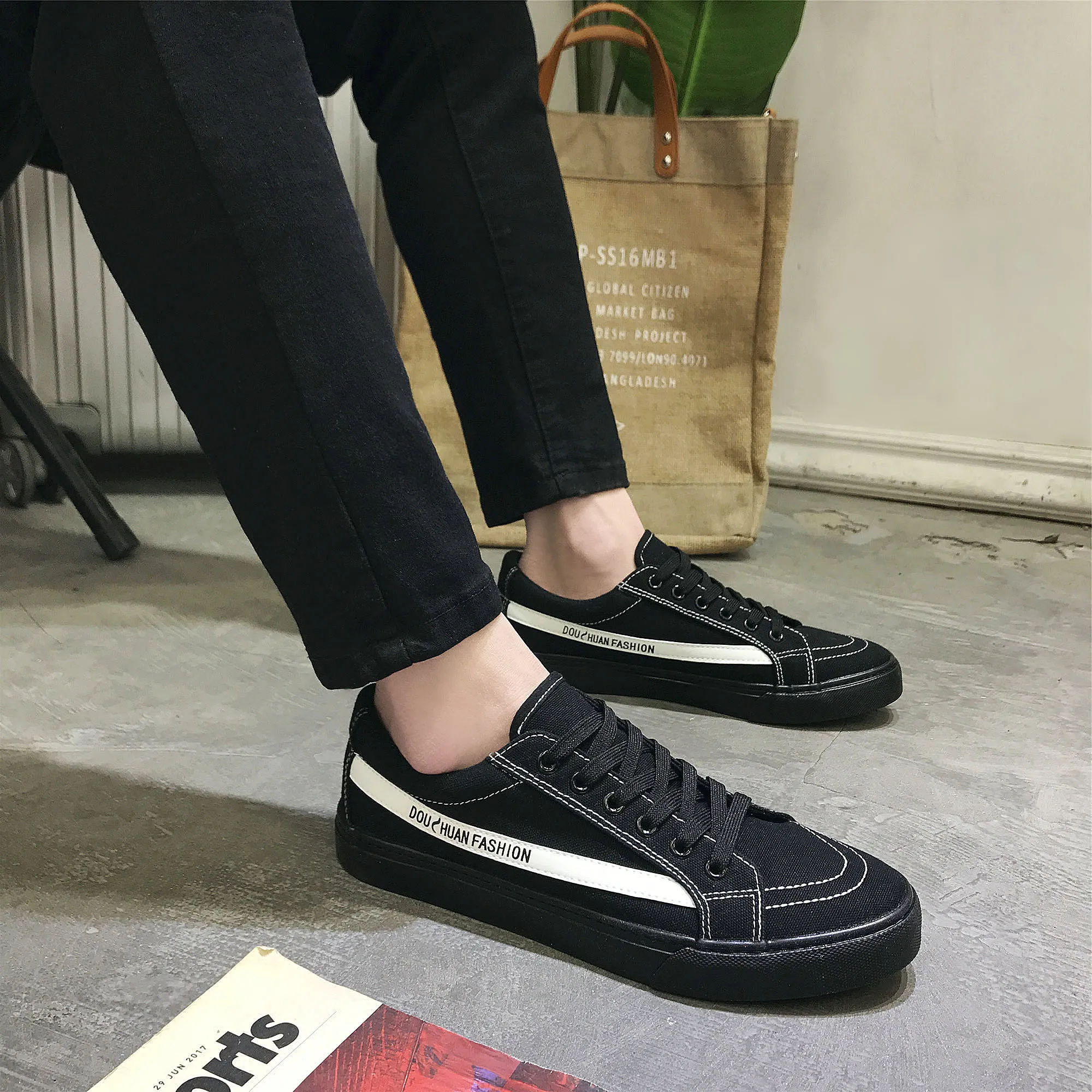 Высокая Женская модная весенняя Классическая обувь высокого качества Мужская