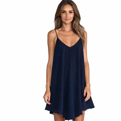 2017 г. новое поступление одежда из шифона пикантные вечерние без Рукавов Темно