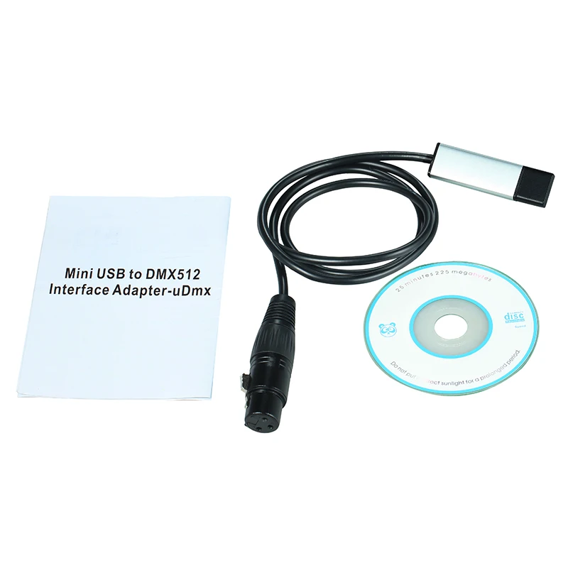 Usb для Dmx Интерфейс адаптер сценический светильник ing диско par Dj вечерние s луч Led 512