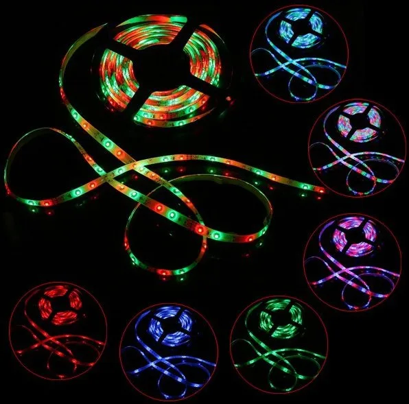 Белый/синий/желтый/красный/зеленый 5 м RGB 3528 Светодиодная лента диод 300