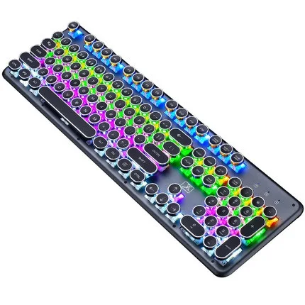 Проводная Механическая игровая клавиатура X20 с подсветкой технология защитой от