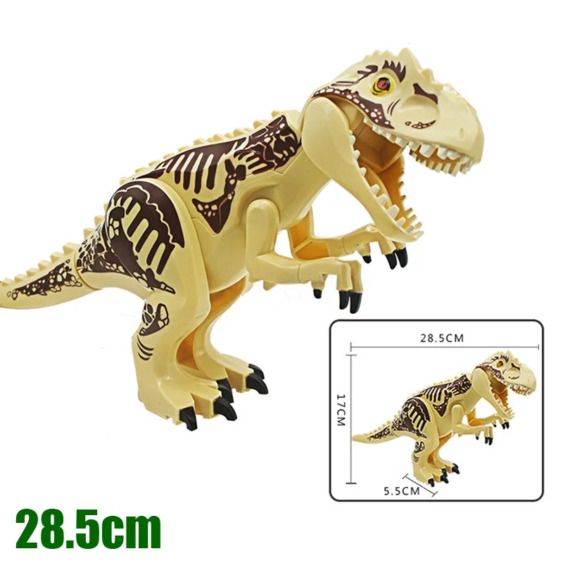 16 шт. динозавр юркского периода строительные блоки игрушка фигурка IndoRaptor Pterosauria