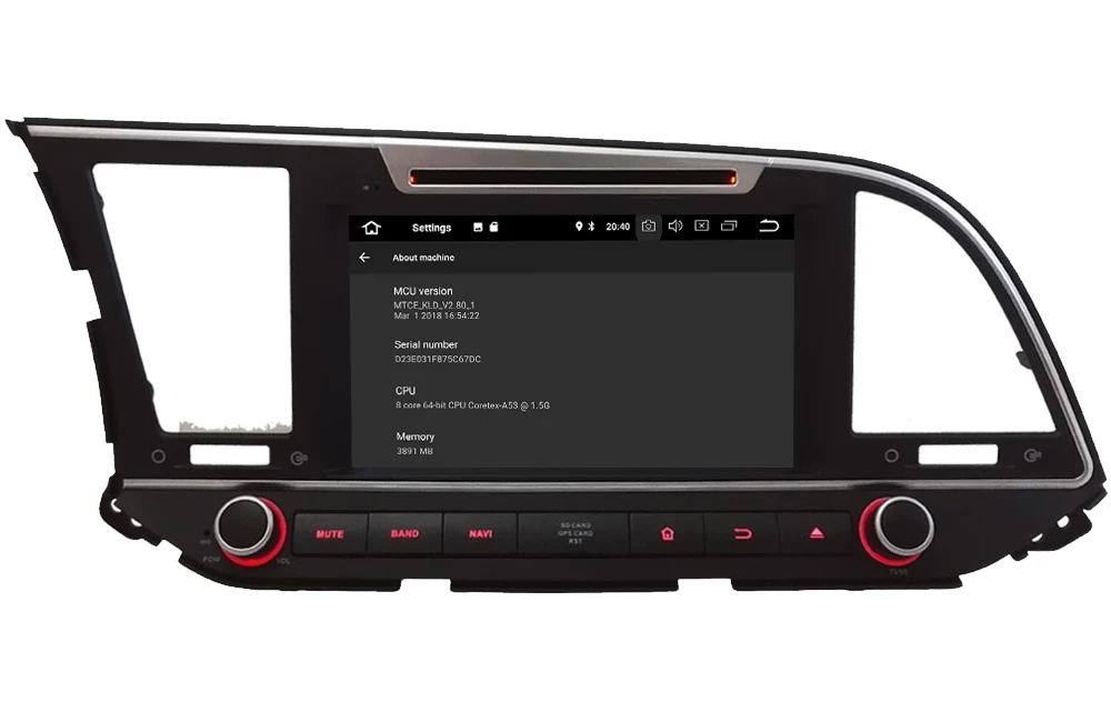 " Восьмиядерный 4G wifi Android 8,1 4 Гб ОЗУ 64 Гб ПЗУ RDS BT FM автомобильный DVD мультимедийный плеер Радио стерео для hyundai Elantra