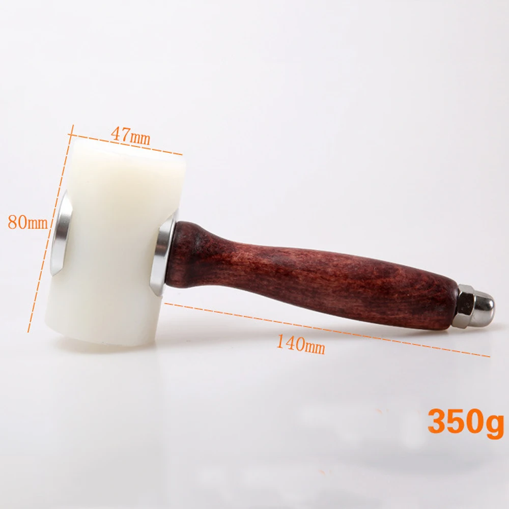 DIY leather craft stamping punch hammer hand tool |