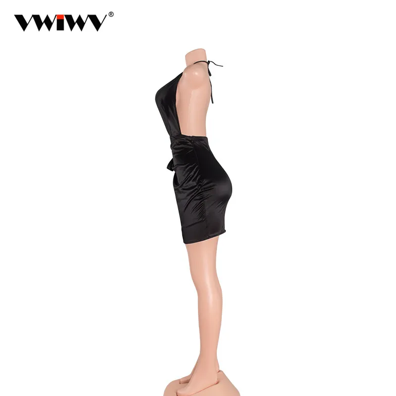 Платье женское атласное Плиссированное с V образным вырезом|dress up wedding dresses|dresses for