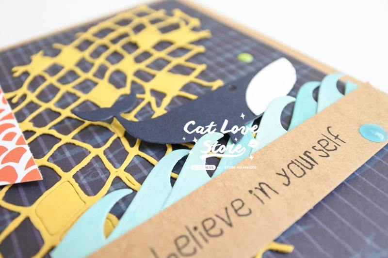 Кит животное металлические режущие штампы трафареты для DIY бумажные карточки для скрапбукинга декоративные штампы для рукоделия тиснения штампы новые