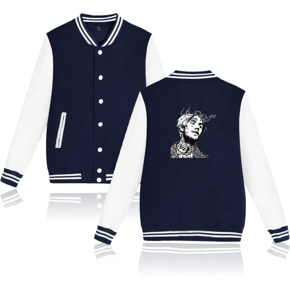 Мужская куртка Lil повседневная уличная в европейском стиле|baseball jacket|baseball style