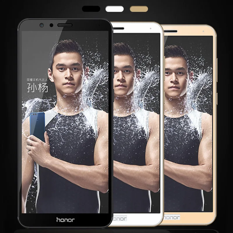 Полное покрытие Защитное стекло для huawei honor 7a закаленное экран 7x 7c pro 7 a c x x7 c7 |