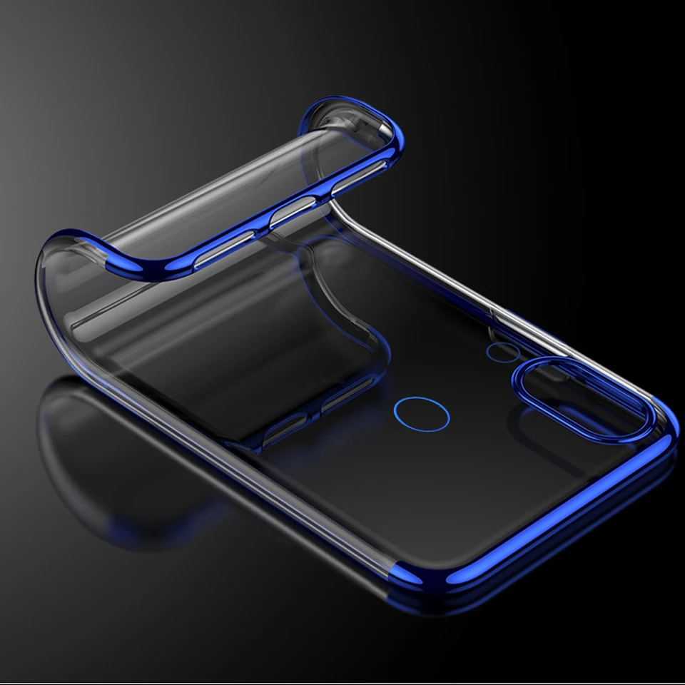 Рамка с блестками Мягкий ТПУ чехол для Huawei P20 Pro P8 P9 Lite 2017 P10 Mate 20 10 Nova 3 2 Honor 9 7X 8X