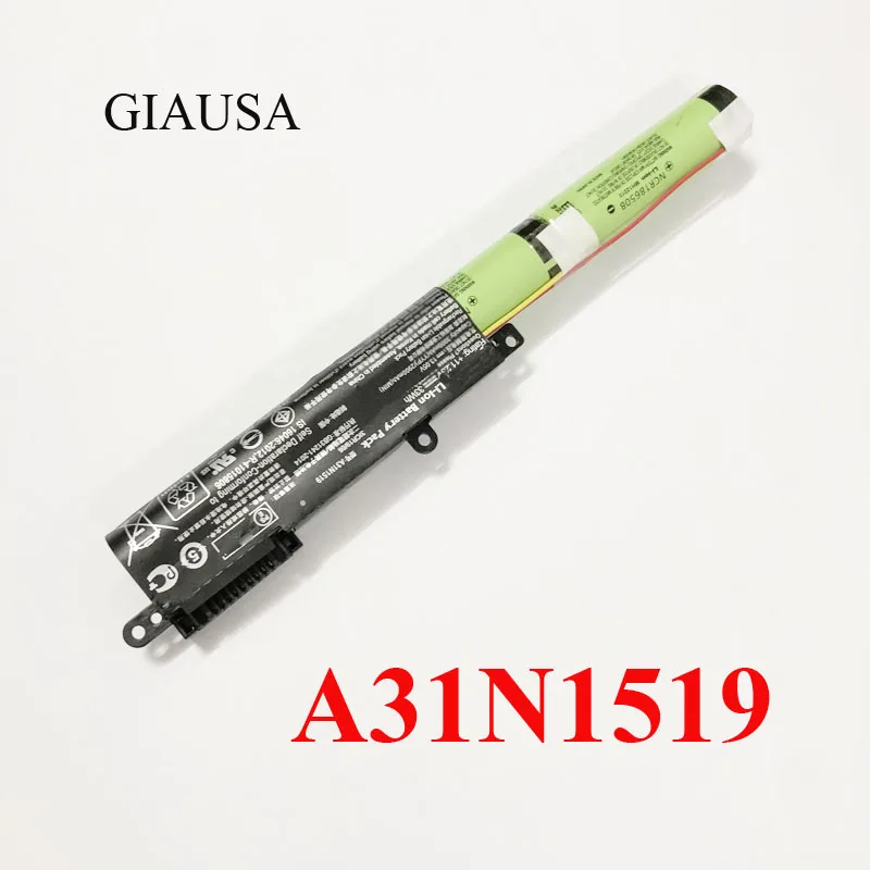 GIAUSA 11 25 V 33WH Подлинная A31N1519 батарея для ASUS X540s X540SA R540SA X540L серии|Аккумуляторы
