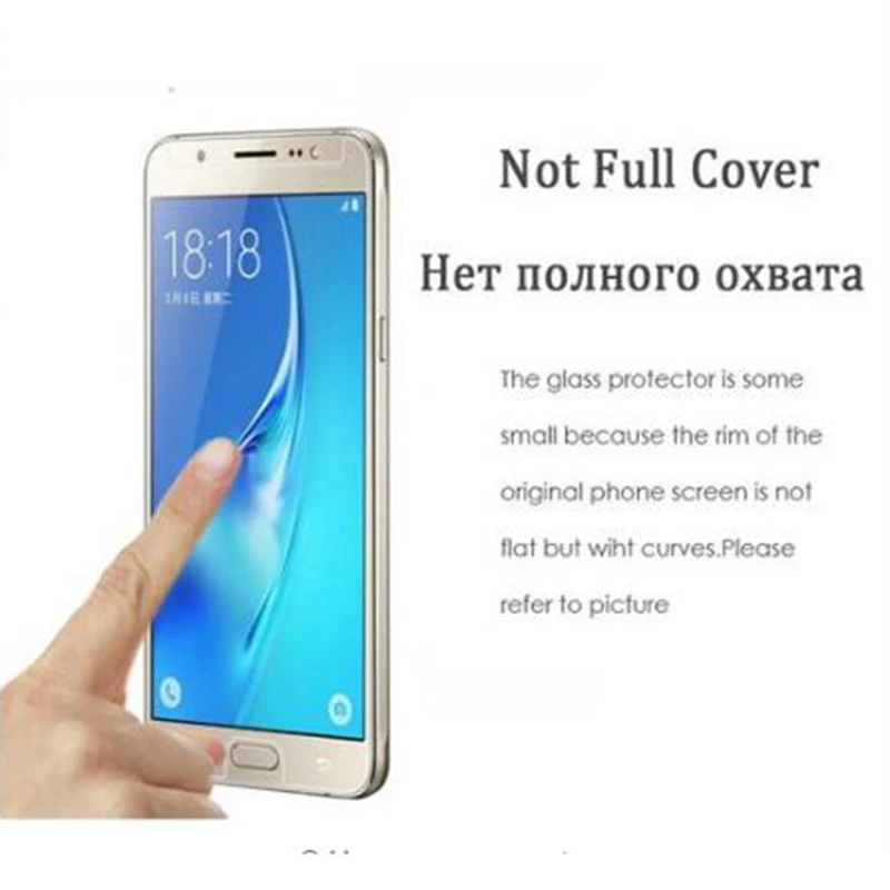 5 шт закаленное стекло для Samsung Galaxy J5 2016 Защита экрана 2.5D 9H ультра-тонкая защитная