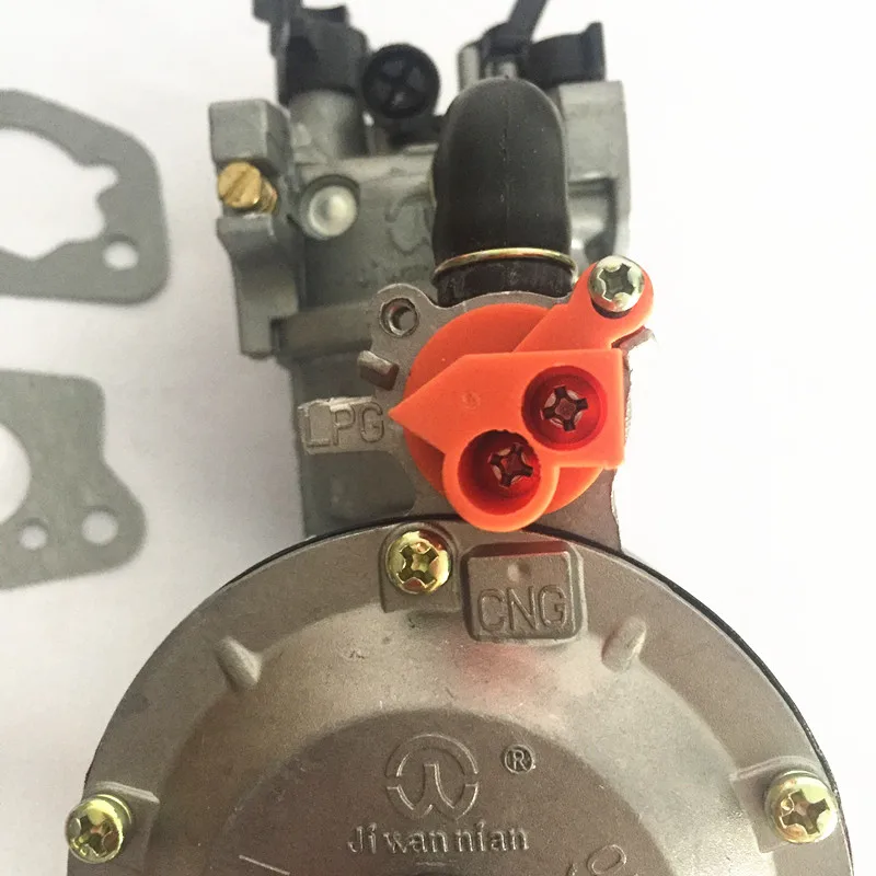 LPG карбюратор двойной комплект преобразования топлива для 170F 2.5KW 2.8KW 3KW генератор бензин и сжижение, двойной топливный карбюратор