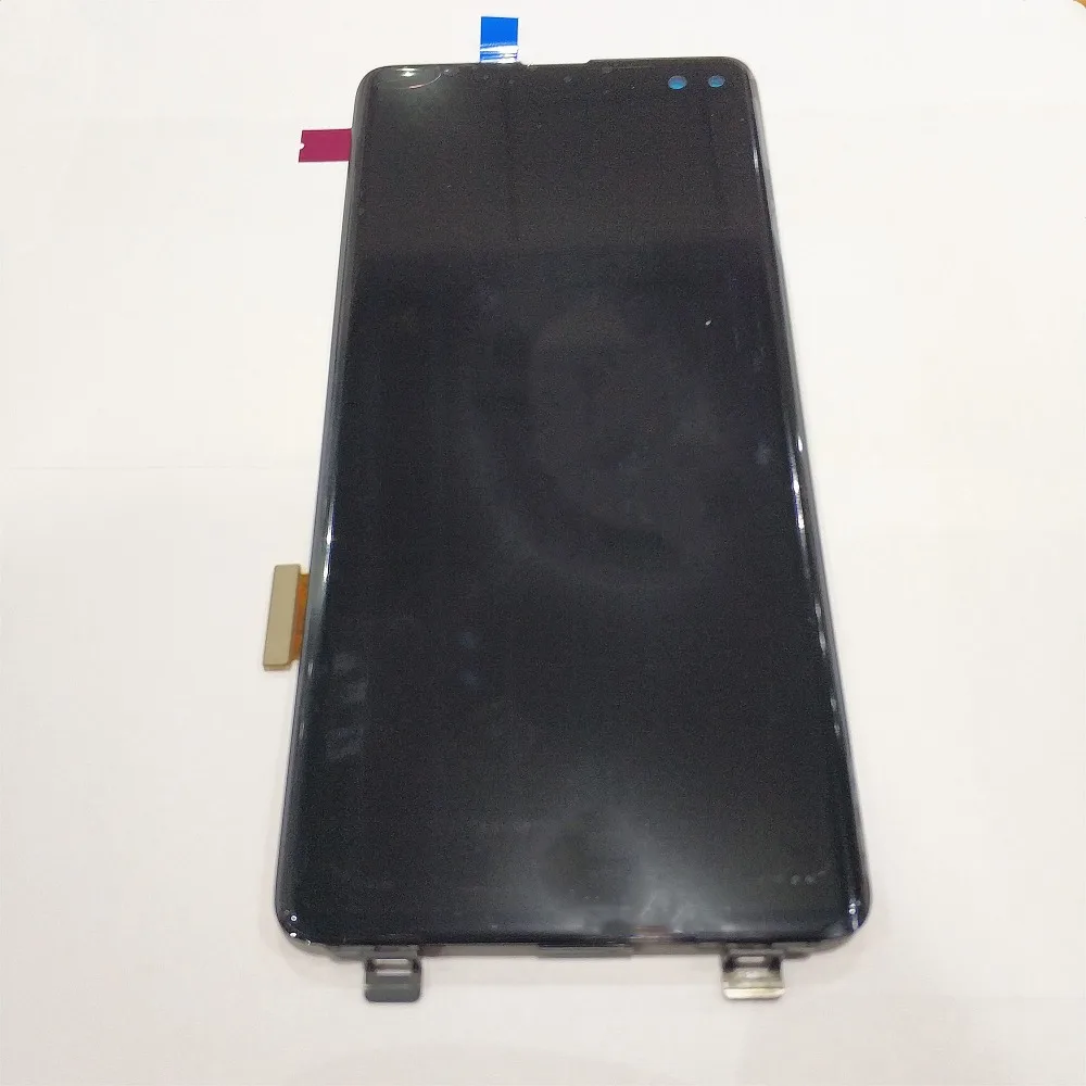 Для samsung Galaxy для samsung S10 Plus G9750 ЖК-дисплей кодирующий преобразователь сенсорного экрана в сборе Замена Протестировано